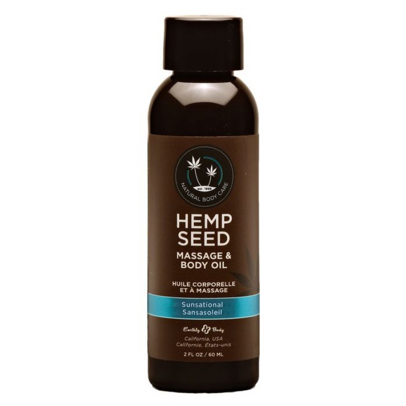 Hemp Seed Massage & Body Oil 59 ml - Sunsational